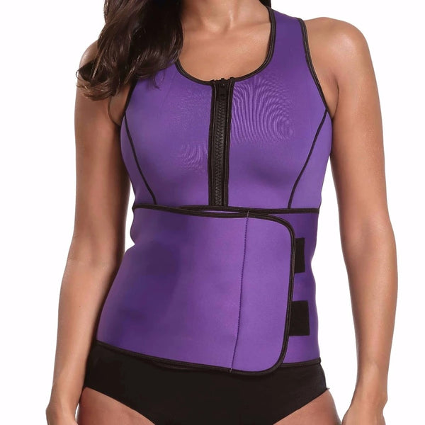 Premium Neoprene Sauna Sweat Waist Trainer Vest