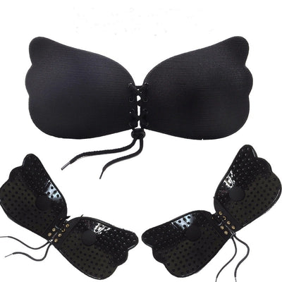 Strapless Push-Up Adhesive Bra (A, B, C, D, E, F Cup)