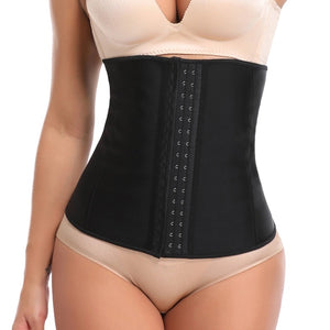 Celebrity Kim K Fashionable Latex Waist Trainer