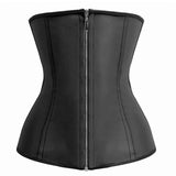 Clip and Zip Waist Trainer Corset Plus Size