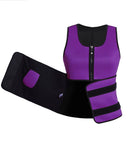 Premium Neoprene Sauna Sweat Waist Trainer Vest