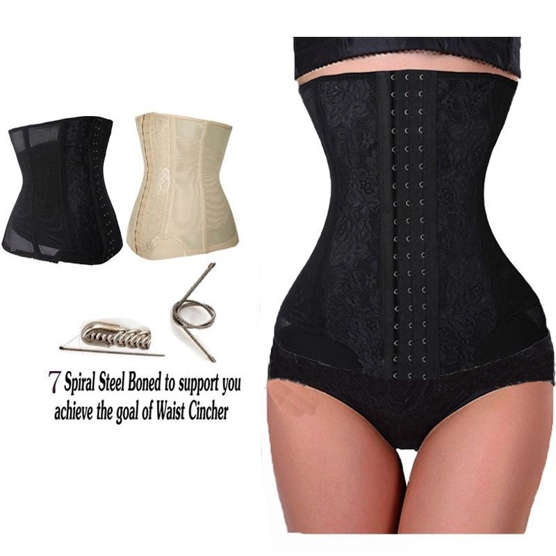 Sexy Lace Cincher Waist Corset Trainer - Fashion Necess