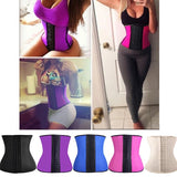 Celebrity Kim K Fashionable Latex Waist Trainer