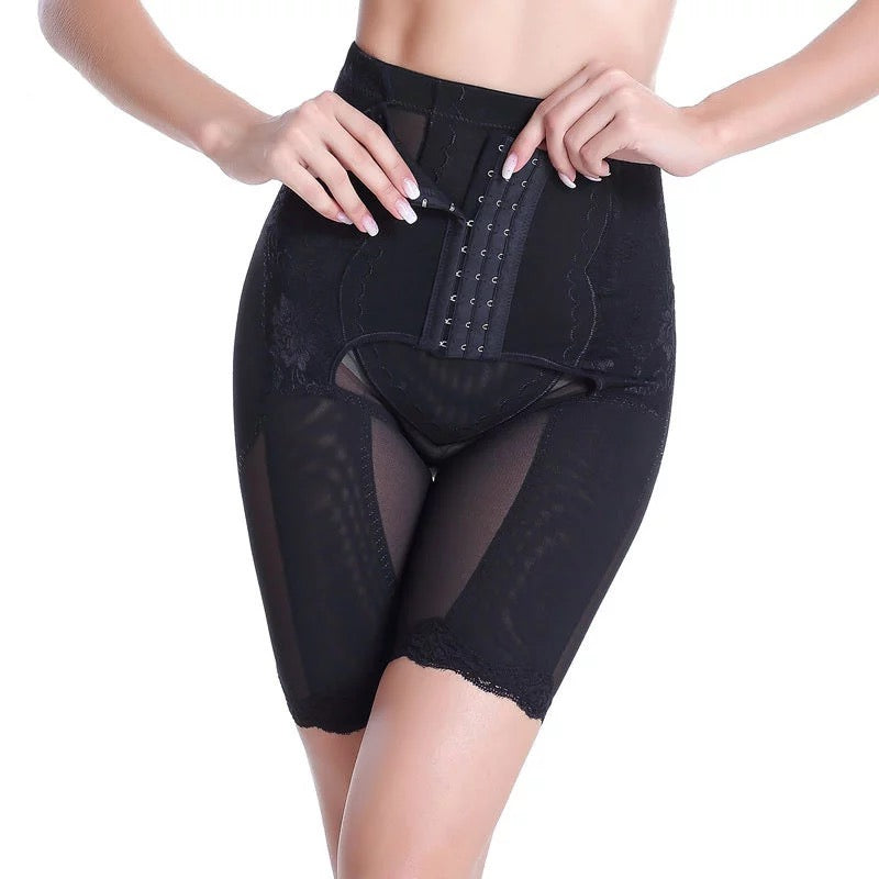 High-Waist Black Tummy Control Brazilian Style Panties (Thongs) – CELEBRITY  LEGGINGS