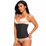 Clip and Zip Waist Trainer Corset Plus Size